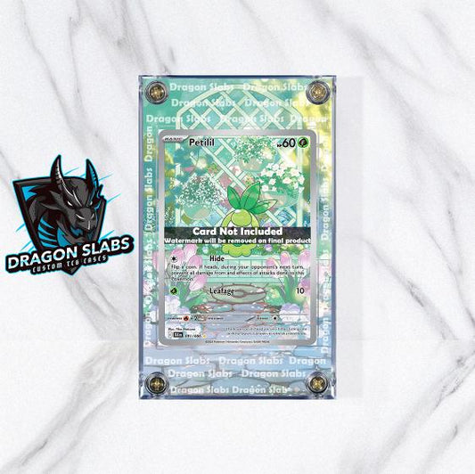Pokemon Petilil IR 091/086 Black Bolt Extended Artwork Case