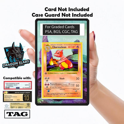 Pokemon Charmeleon Base Set PSA bgs CGC tag Extended Artwork