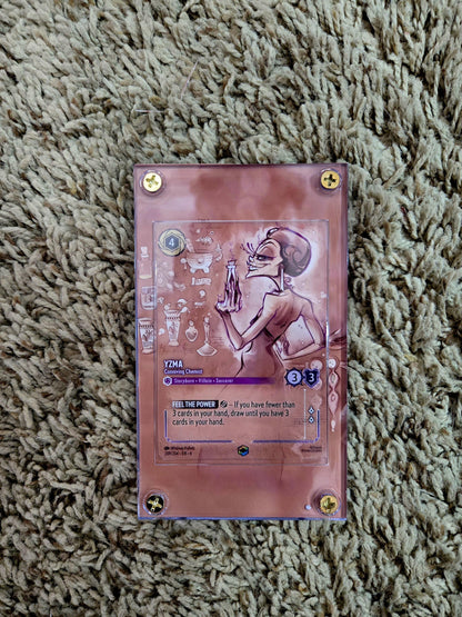 Disney Lorcana Azurite Sea Yzma Conniving Chemist 209/204 Enchanted Chapter 6 Custom Case