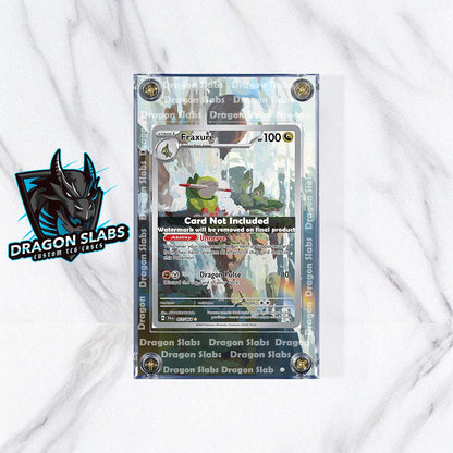 Pokemon Fraxure IR 077/064 Shrouded Fable Extended Art Case