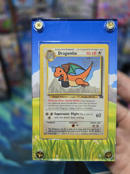 Pokemon Dragonite Black Star Promo #5 Extended Art Custom Case