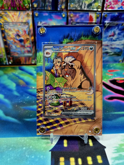 Pokemon Arven's Mabosstiff ex 235/182 Destined Rivals Extended Art Case
