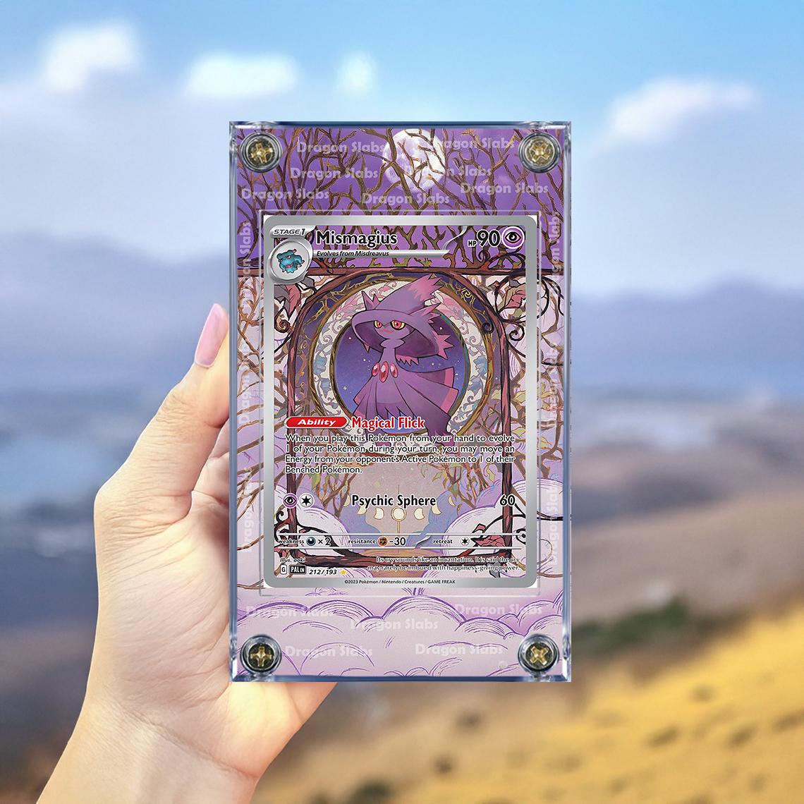 Pokemon Mismagius IR Paldea Evolved 212/35 Extended Artwork Case