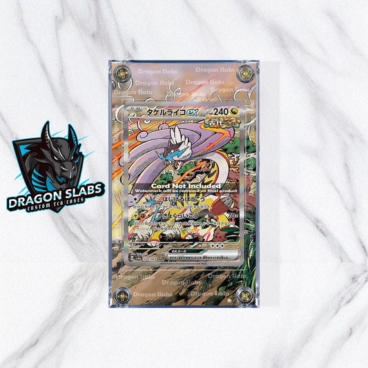 Pokemon Card Raging Bolt EX SAR 222/187 Terastal Festival Extended Artwork Case