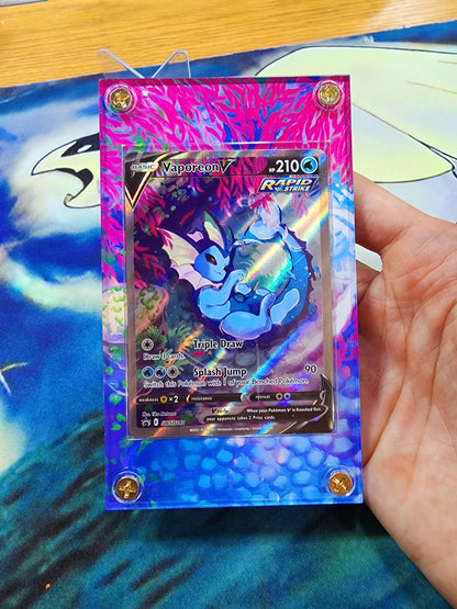 Pokemon Vaporeon V Alt Art SWSH181 Promo Extended Art Case