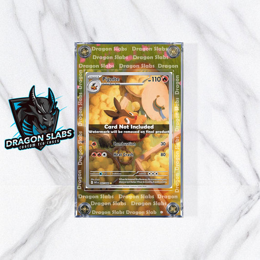 Pokemon Pignite IR 097/086 White Flare Extended Art Case