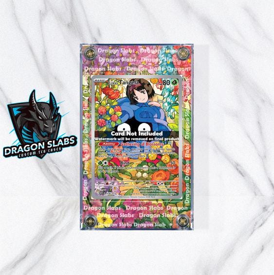 Pokemon Erika's Tangela IR 218/217 Ascended Heroes Extended Artwork Case