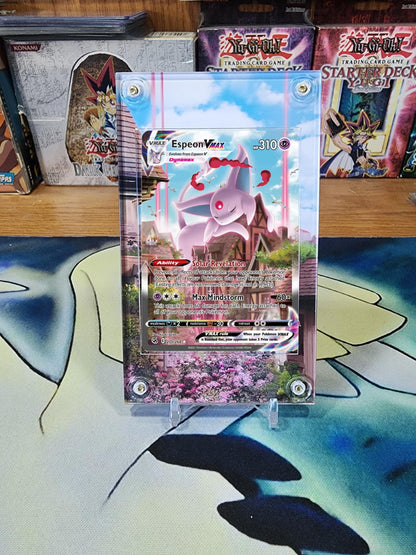 Pokemon Espeon Vmax Alt Art 247 SWSH Fusion Strike Extended Artwork Case