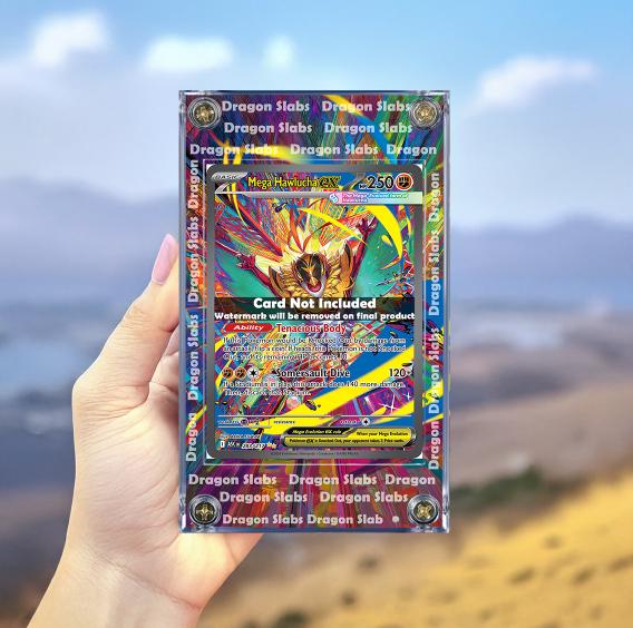 Pokemon Mega Hawlucha EX 283/217 SIR Ascended Heroes Extended Artwork Case