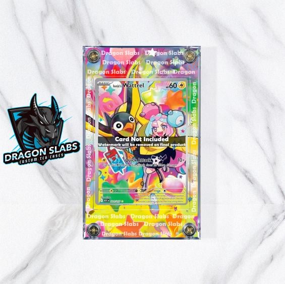 Pokemon Iono's Wattrel 231/217 Ascended Heroes Extended Artwork Case