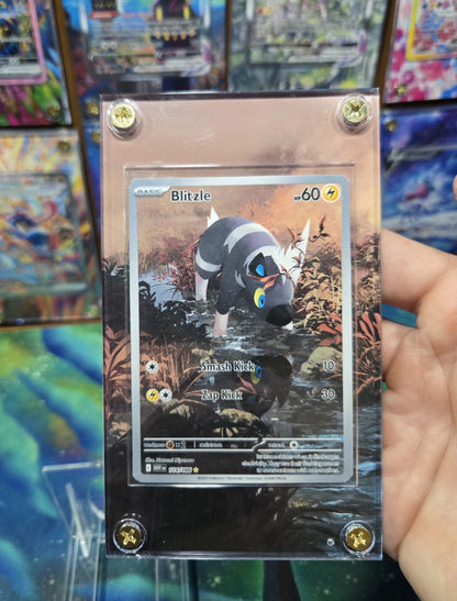 Pokemon Blitzle 114/086 IR White Flare Extended Art Case