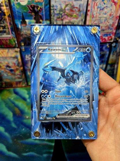 Pokemon Kyurem EX 165/086 SIR Black Bolt Extended Art Case