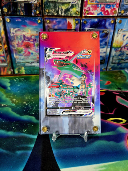 Pokemon Rayquaza VMAX TG20/TG30  Silver Tempest Extended Art Case