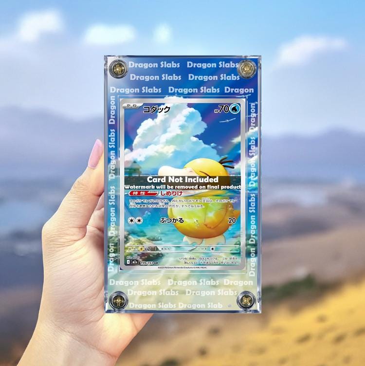 Pokemon Psyduck AR 199/193 Mega Dream EX M2a Extended Artwork Case