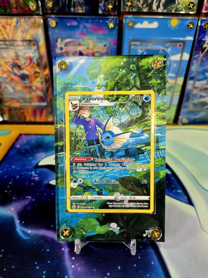 x4 Eevee Flareon Jolteon Vaporeon TG Brilliant Stars Extended Artwork Cases