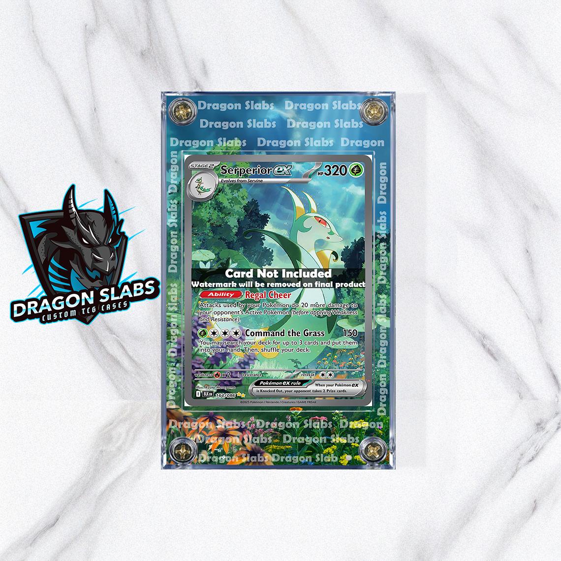 Pokemon Serperior EX SIR 164/086 Black Bolt Extended Art Case
