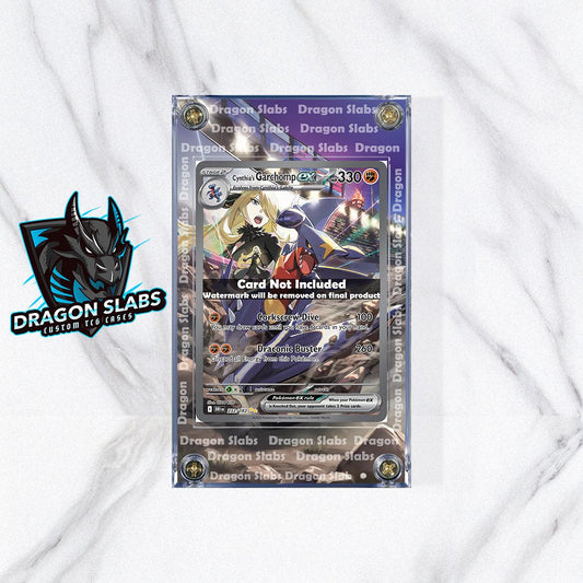 Pokemon Cynthia's Garchomp EX SIR 232/182 Destined Rival Extended Art Case