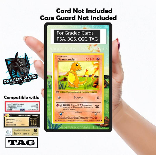 Pokemon Charmander Base Set PSA bgs CGC tag Extended Artwork