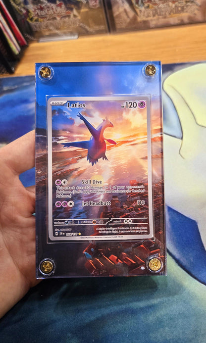 Pokemon Latios 203/191 IR Custom Display Case from Surging Sparks