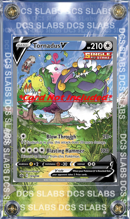 Pokemon Tornadus V 185/198 Chilling Reign Extended Artwork Case