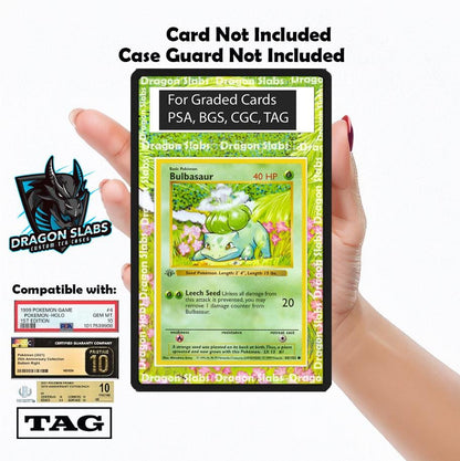 Pokemon Bulbasaur Base Set PSA bgs CGC tag Extended Artwork