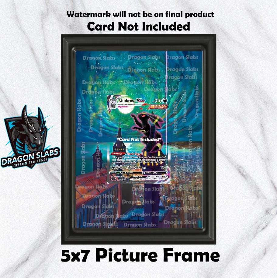 Umbreon Vmax Alt Art 215/203 Evolving Skies Pokemon Extended Art Frame ...