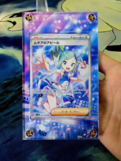 Lisia's Appeal Full Art 086/064 SR Paradise Dragona sv7A Pokemon Custom Case