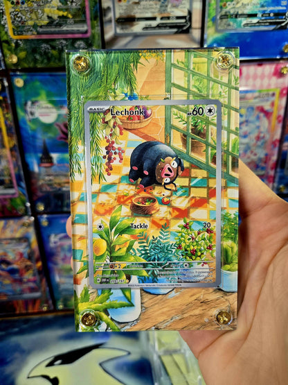 Pokemon Lechonk 209/197 Obsidian Flames Extended Artwork Custom Case