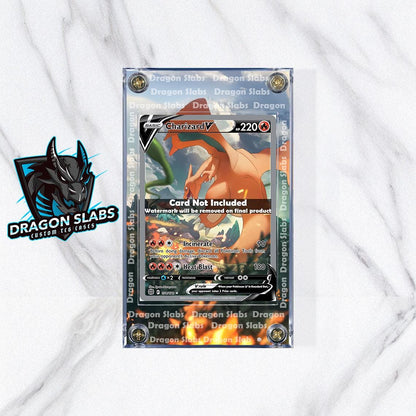 Pokemon Charizard V Alt Art 154/172 Brilliant Stars Custom Display Case Extended Artwork