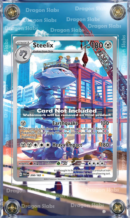 Pokemon Steelix 208/182 Paradox Rift Extended Artwork Case