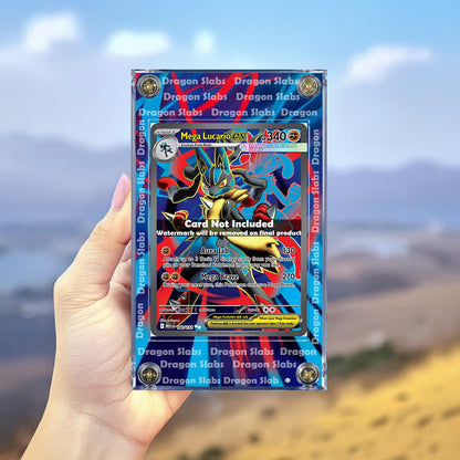 Pokemon Mega Lucario EX 160/132 Mega Evolution Extended Artwork Case