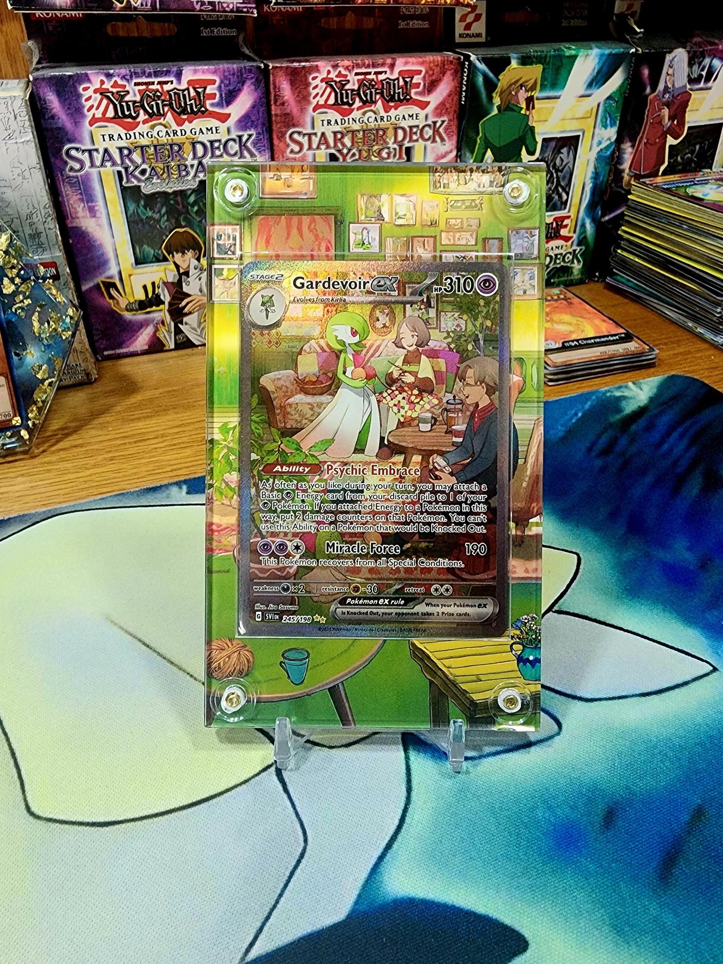 X2 Pokemon Gardevoir Ex 233/091 & 245/198 Paldean Fates Extended Artwork Cases