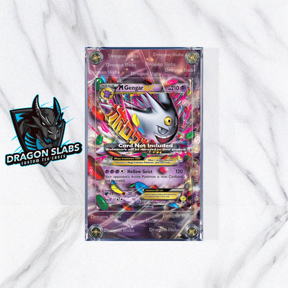 Pokemon M Gengar EX XY166 Black Star Promo Extended Artwork Case