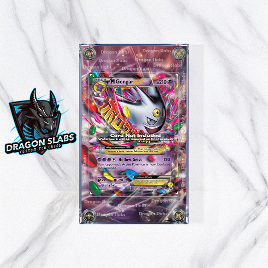 Pokemon M Gengar EX XY166 Black Star Promo Extended Artwork Case