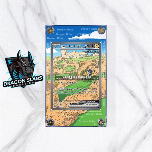 Pokemon Iron Hands EX SIR 248/182 Paradox Rift Extended Artwork Case