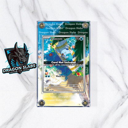 Pokemon Oshawott IR 105/086 White Flare Extended Art Case
