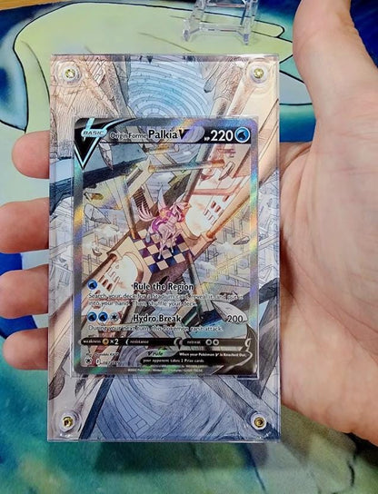 Pokemon Origin Forme Palkia V 167/189 Astral Radiance Custom Display Case Slab