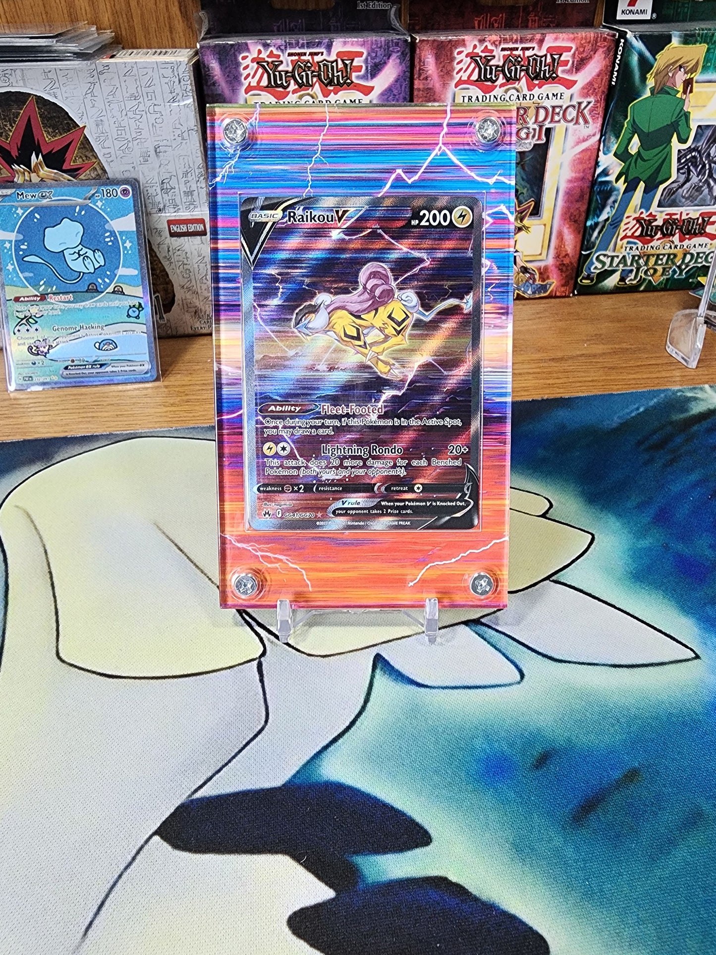 Pokemon Raikou V GG41 Crown Zenith Extended Artwork Case