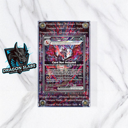 Pokemon Charizard EX 234 Paldean Fates Custom Display Case Slab Extended Artwork