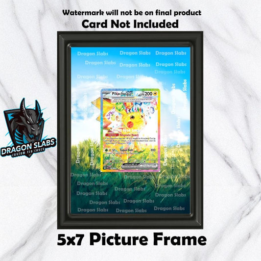 Pikachu EX 238/191 Surging Sparks Pokemon Extended Art Frame 5x7 Frame