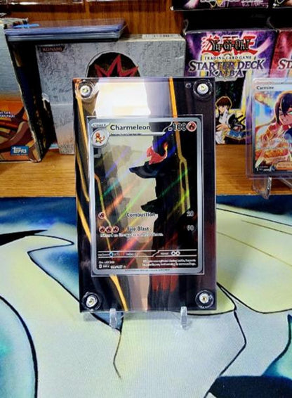 Pokemon 151 Charmeleon IR 169 Custom Display Case Extended Artwork