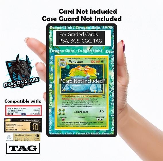 Venusaur Base Set Pokemon PSA bgs CGC tag Extended Artwork