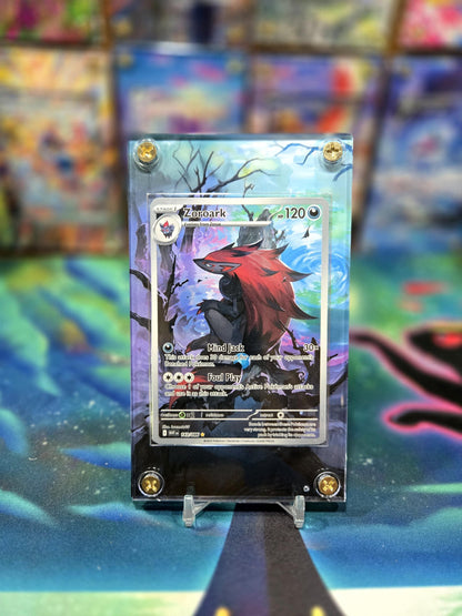 Pokemon Zoroark 143/086 White Flare Extended Art Case