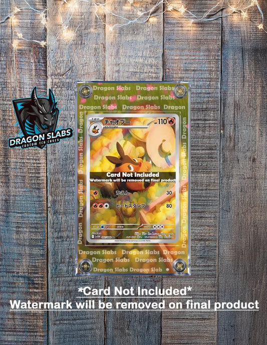 Pokemon Pignite AR 097/086 White Flare Extended Art Case