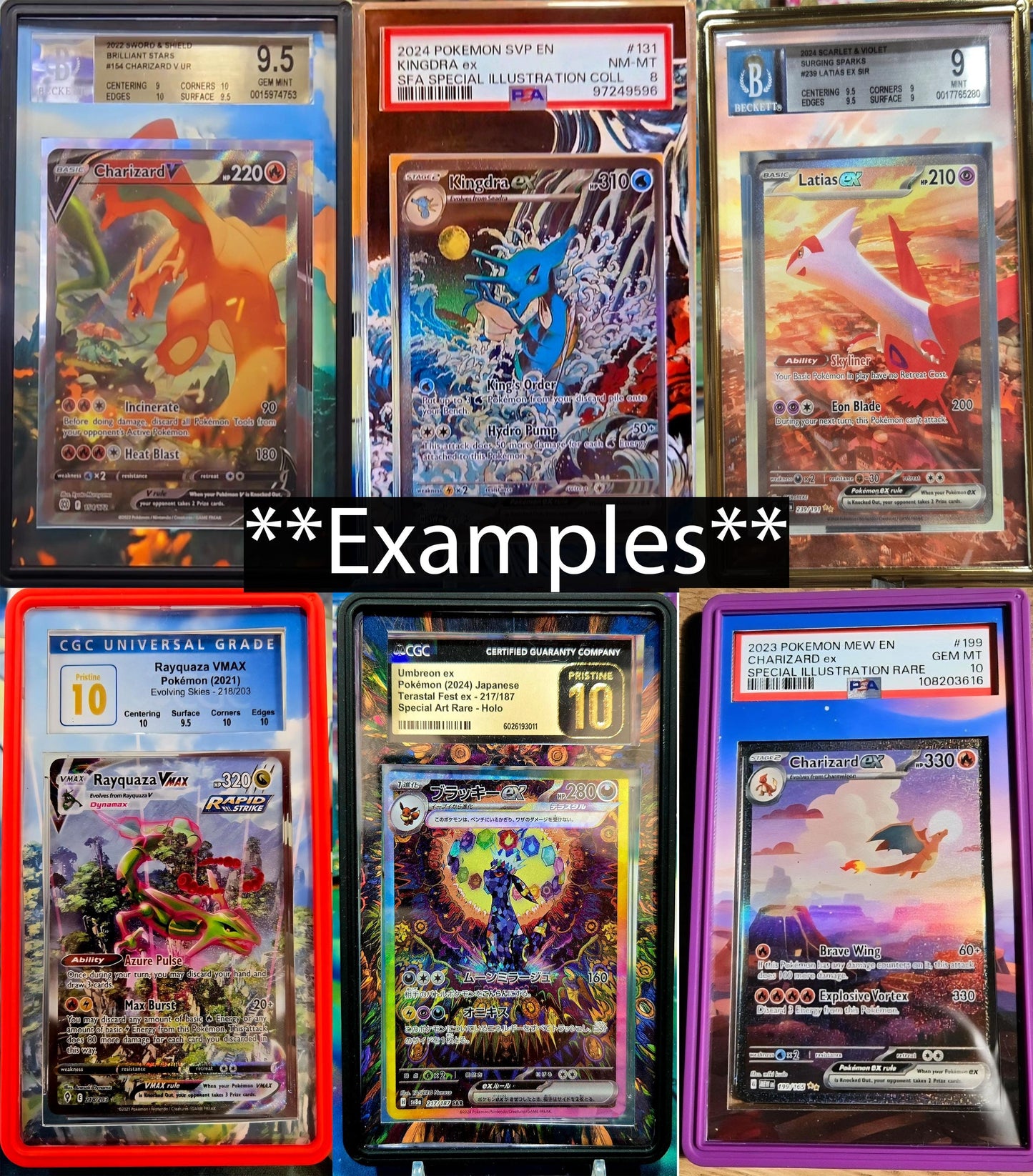 Pikachu Jungle PSA bgs CGC tag Extended Artwork Pokemon