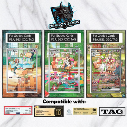 x3 Ralts Kirlia Gardevoir EX Scarlet & Violet Base PSA bgs CGC tag Extended Artwork Pokemon