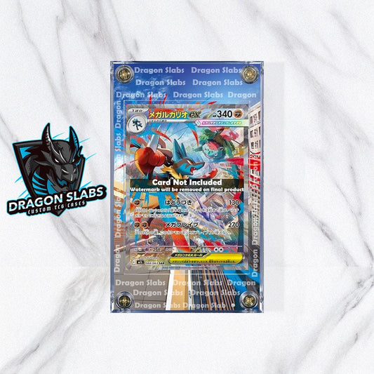 Pokemon Mega Lucario EX SAR 088/063 Mega Brave Extended Art Custom Case