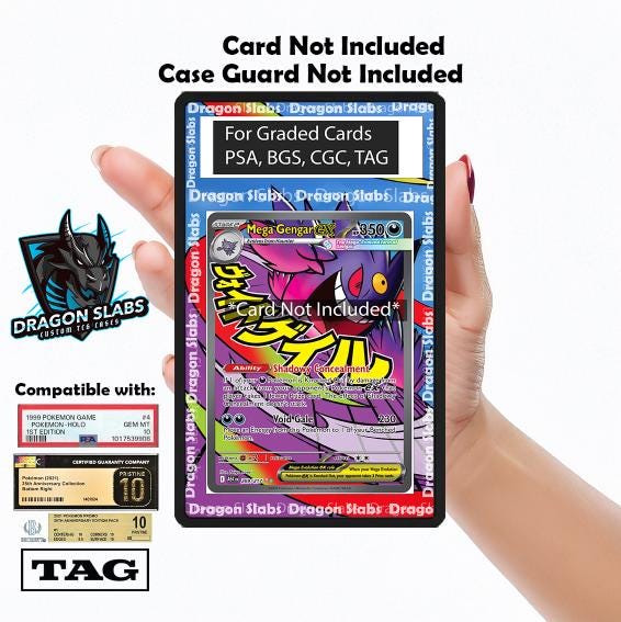 Mega Gengar EX 269 Ascended Hereos PSA bgs CGC tag Extended Artwork