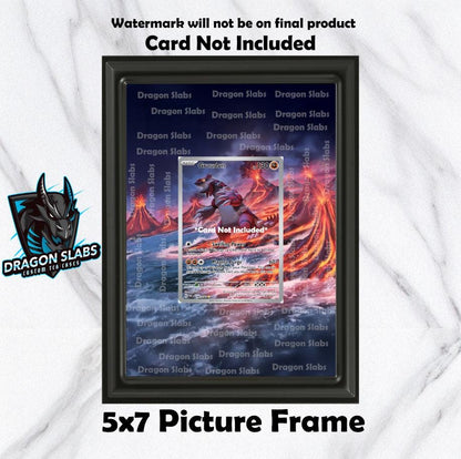 Groudon 199/182 Paradox Rift Pokemon Extended Art Frame 5x7 Frame