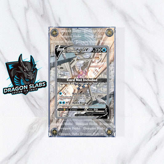 Pokemon Origin Forme Palkia V 167/189 Astral Radiance Custom Display Case Slab